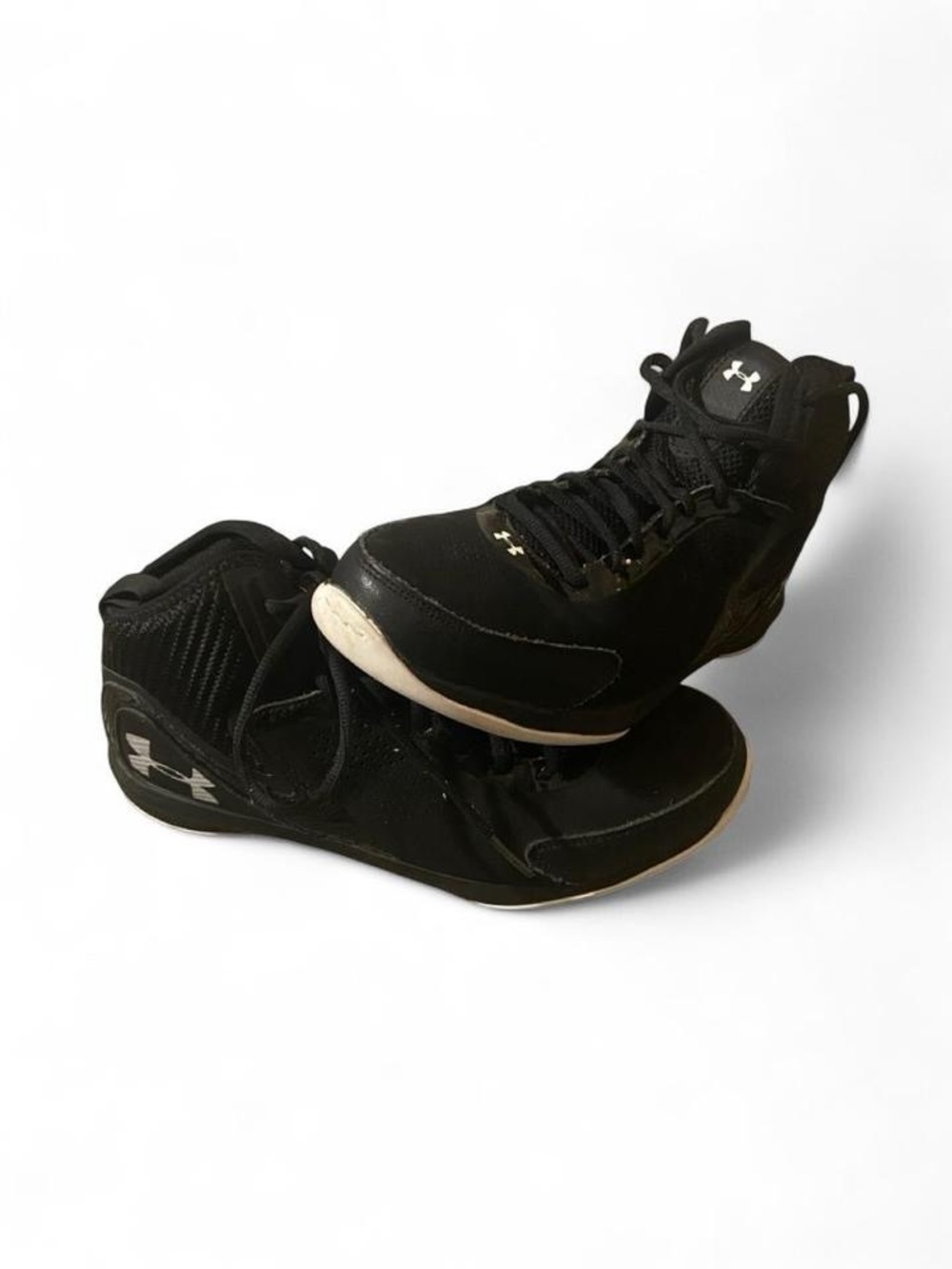 Under Armour Black High-Top Basketball Sneakers